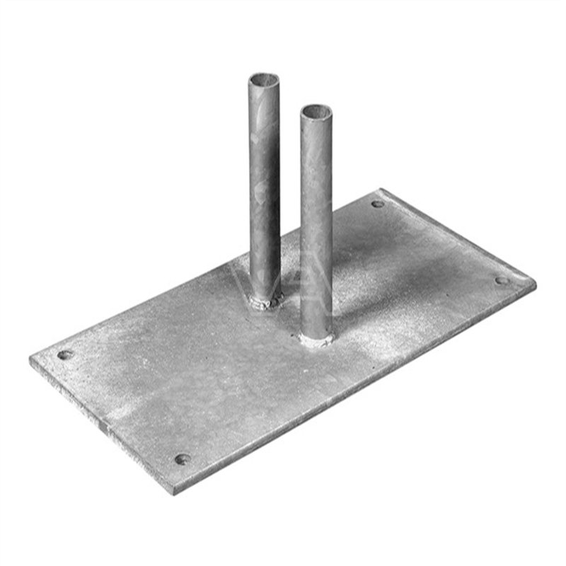 Steel Footing Flat for Heras Fence: A Reliable Temp fence foot