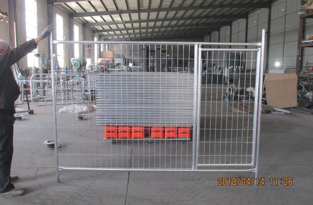 Temporary fencing pedestrian gates