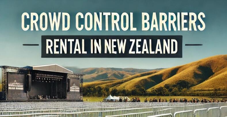 Crowd Control Barriers Rental |  Barrier Hire in New Zealand